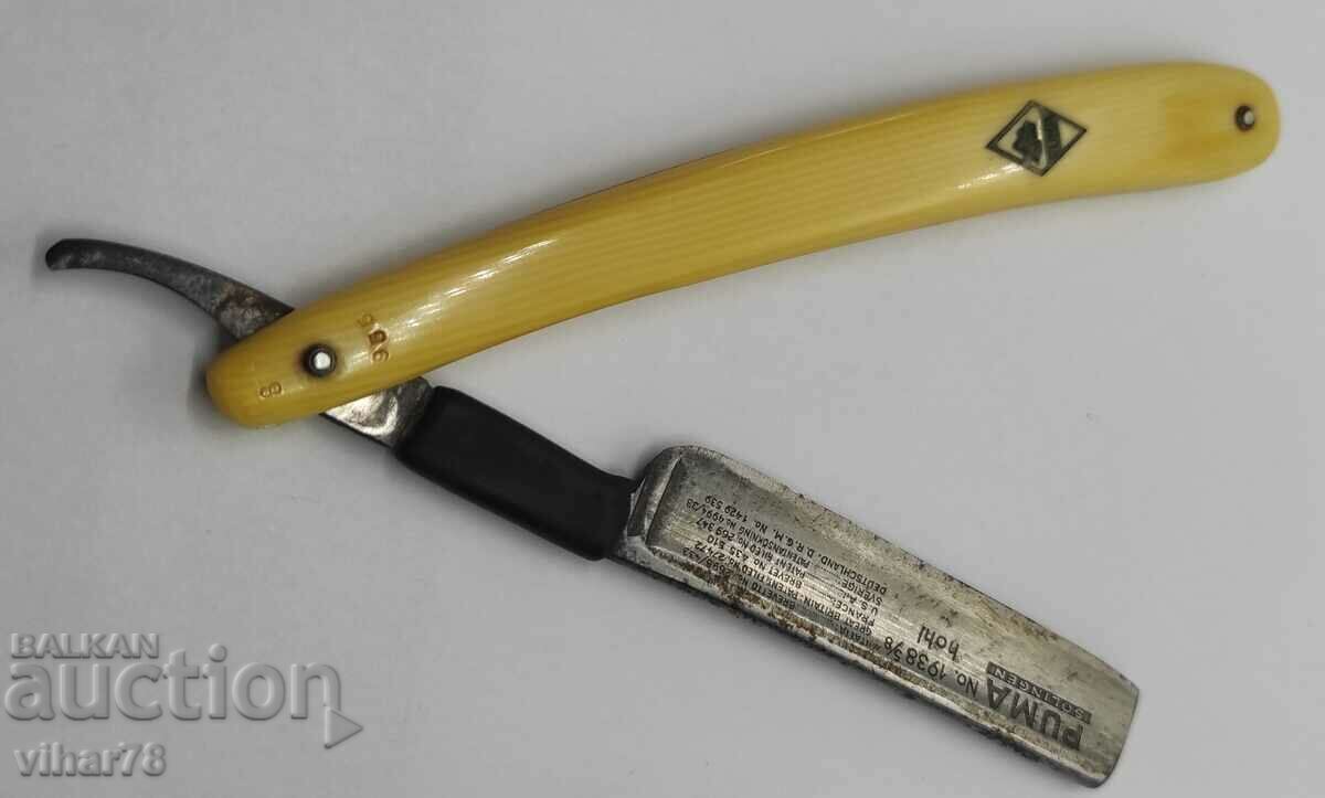 Delivery of Old Collector Razor-SOLINGEN-Puma-