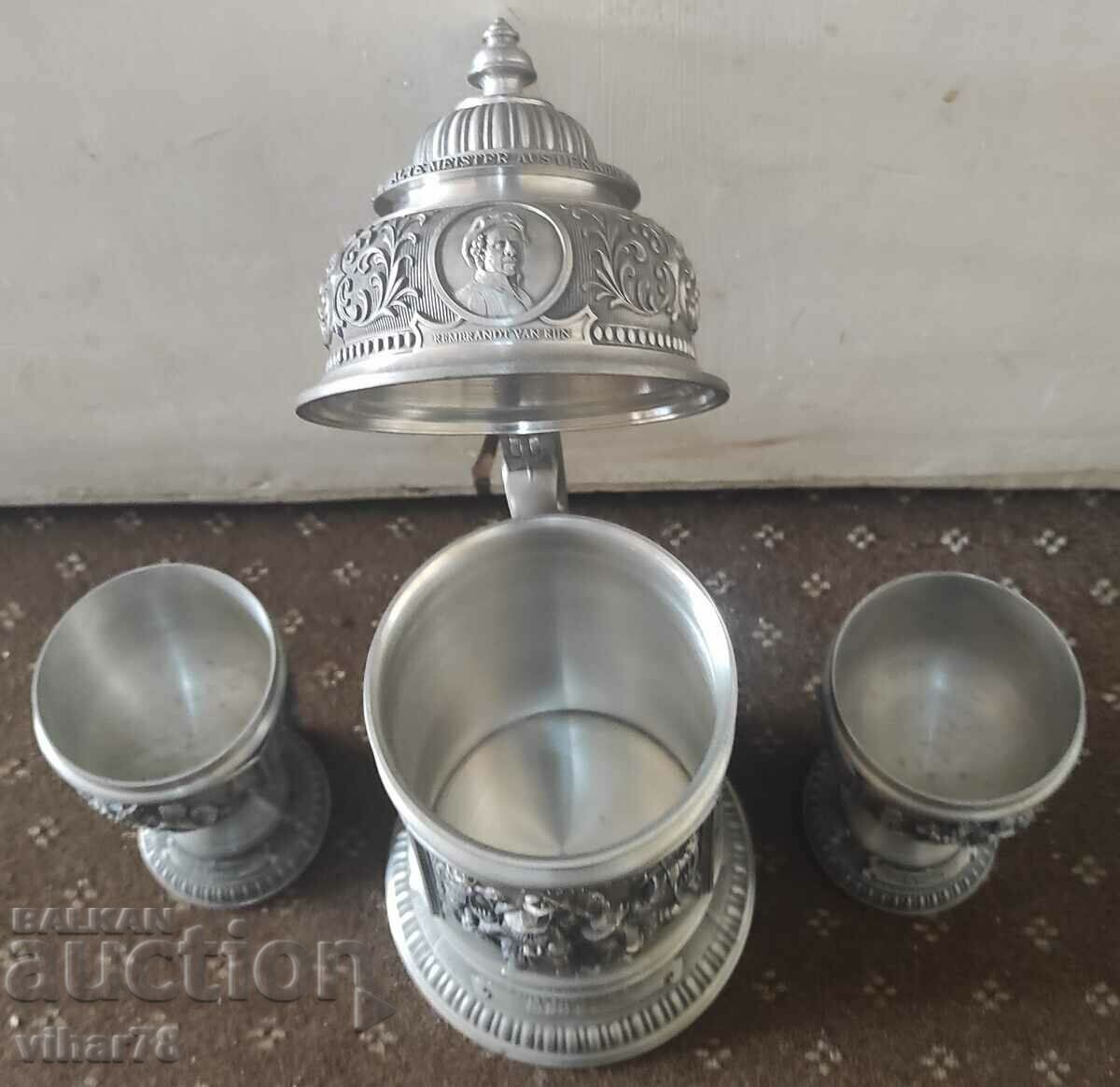 Urcior cu două pahare - 6 Urcior cu două pahare - 6