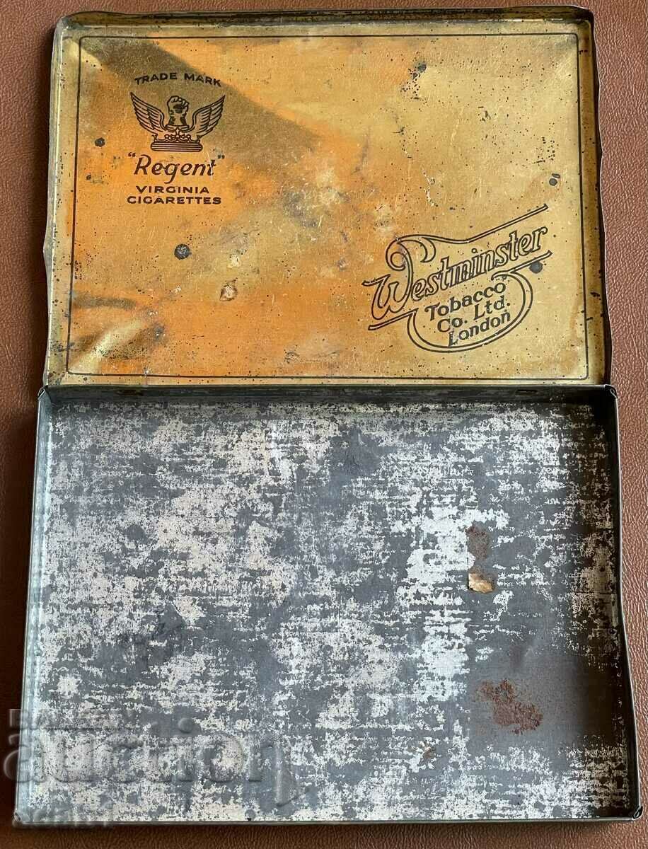 Auction Westminster “Regent” Metal Cigarette Box Auction Westminster “Regent” Metal Cigarette Box
