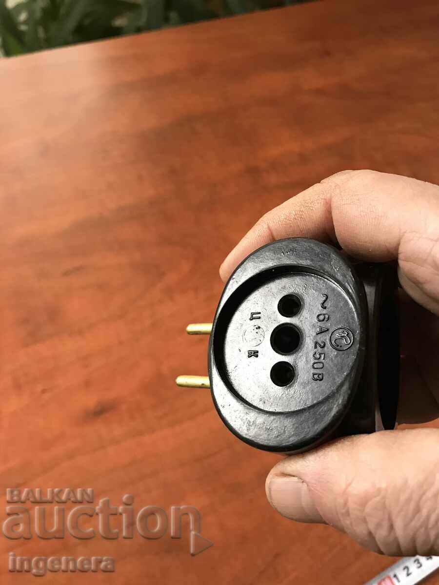 Auction ELECTRICAL SPLITTER PLUG BAKELITE RETRO Auction ELECTRICAL SPLITTER PLUG BAKELITE RETRO