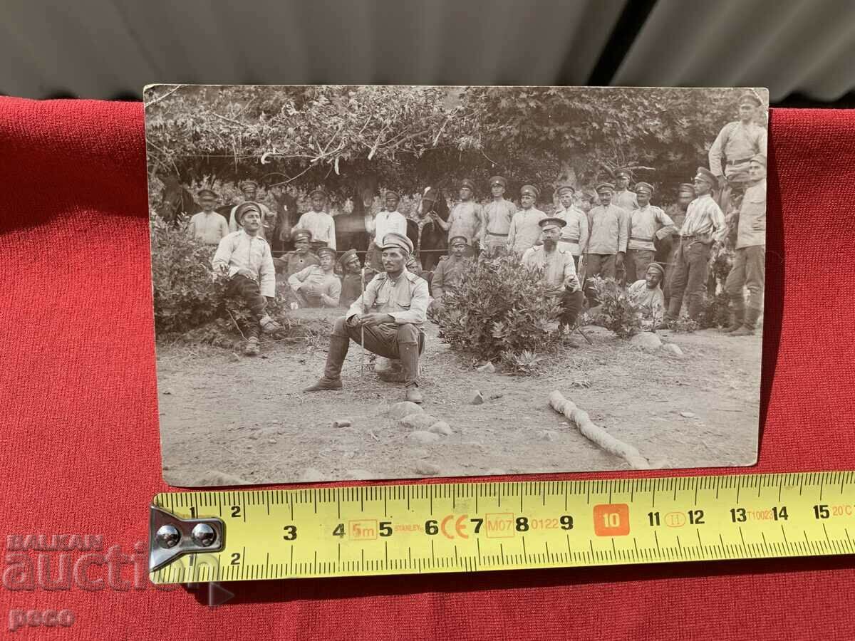 Chatalja Bivouac 1912 old photo - 5