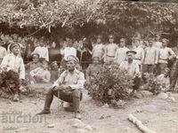 Chatalja Bivouac 1912 fotografie veche