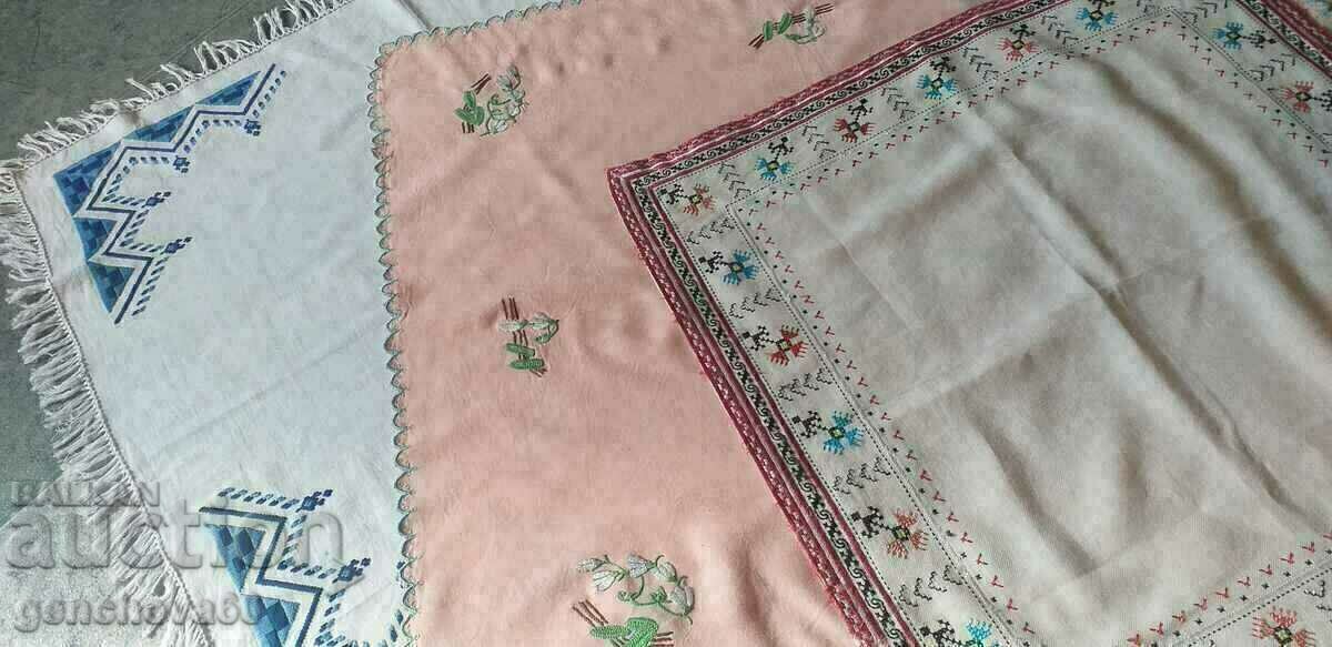 Διάφορα vintage τσεκ κεντήματα στο χέρι - 6