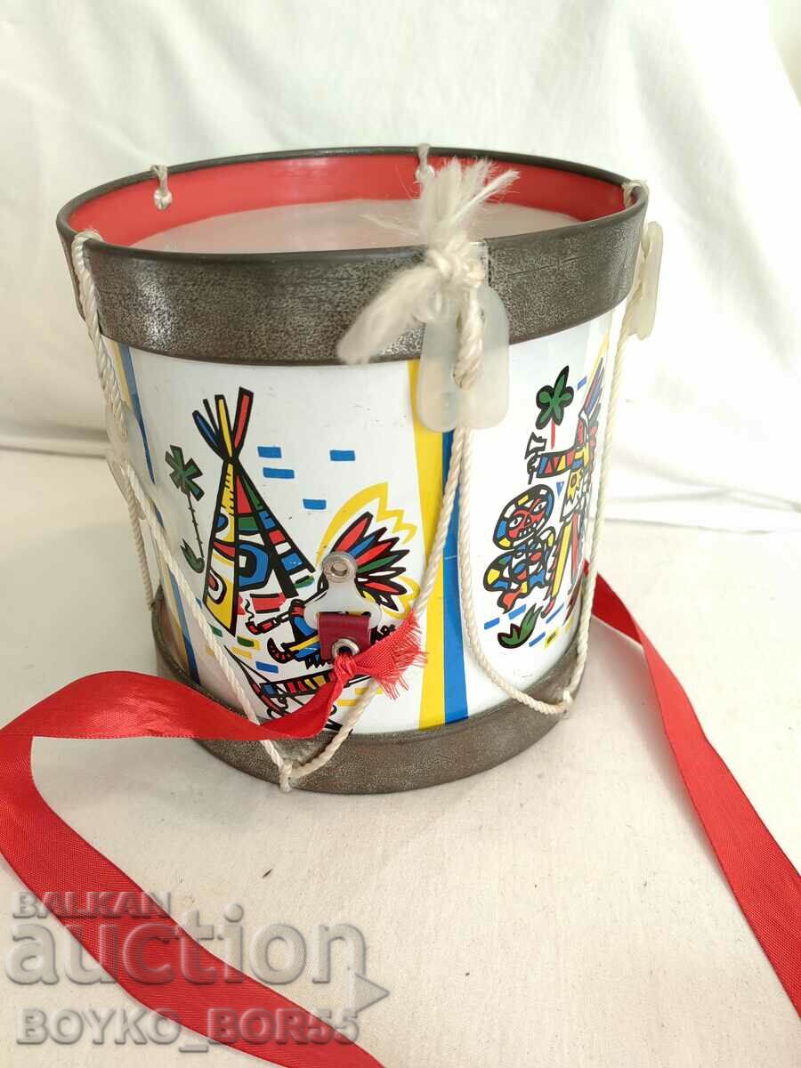 Old Children's Soc Drum Toy with price 50.00 BGN | € 25.56 Old Children's Soc Drum Toy with price 50.00 BGN | € 25.56