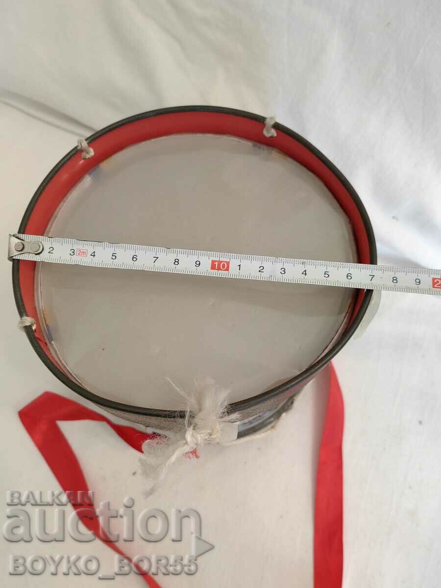 Auction Old Children's Soc Drum Toy Auction Old Children's Soc Drum Toy