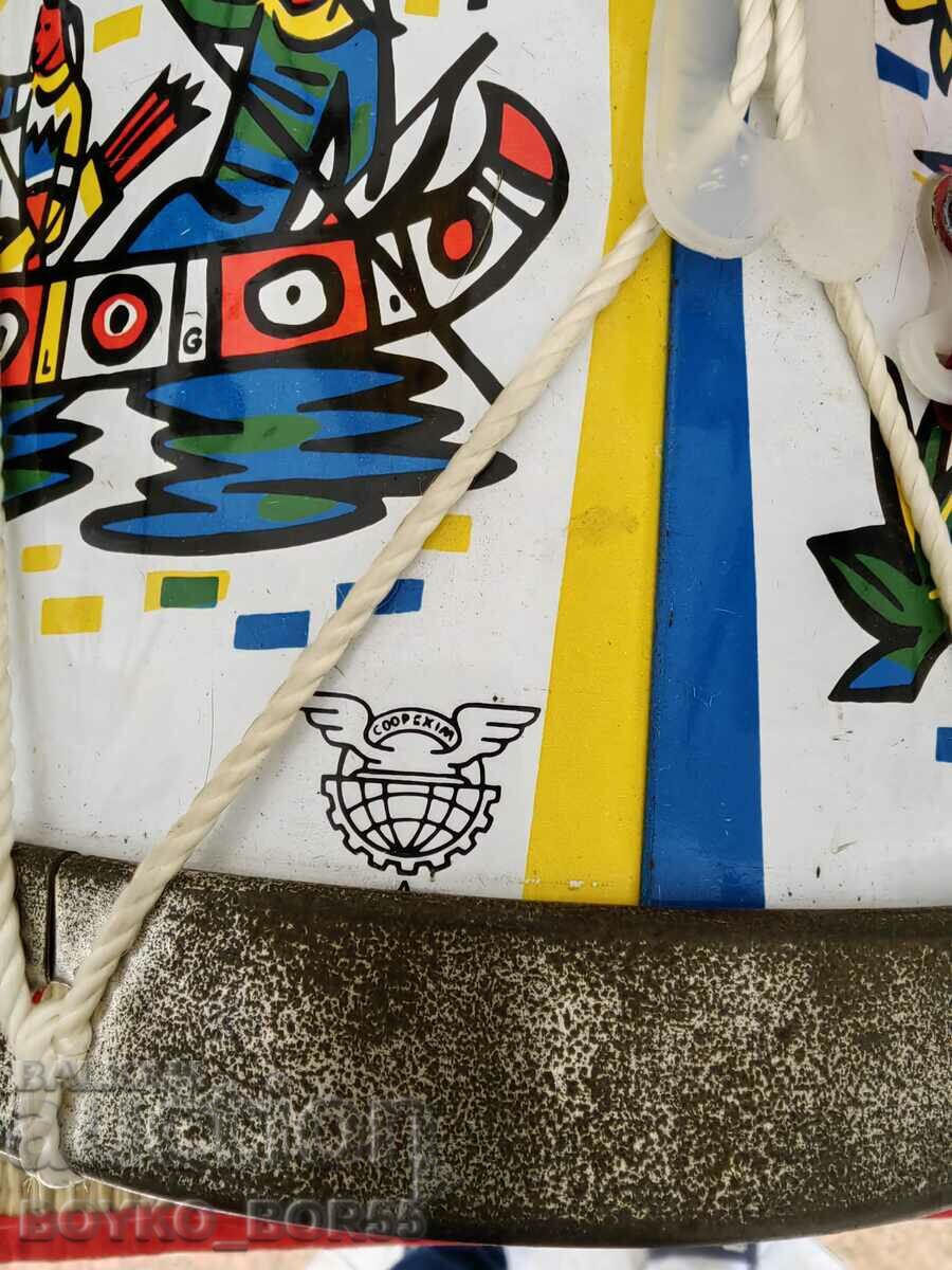 Old Children's Soc Drum Toy - 6 Old Children's Soc Drum Toy - 6