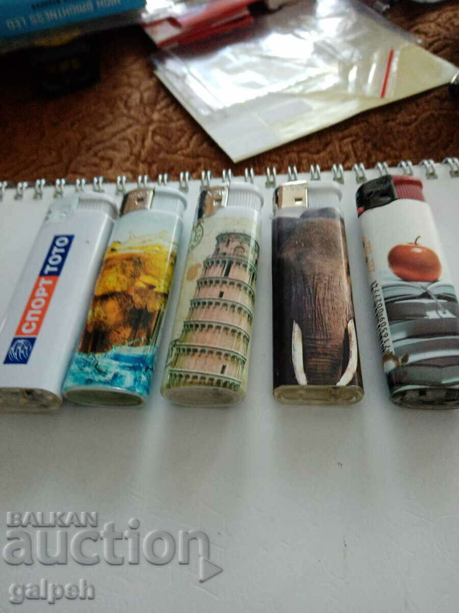 Auction GAS LIGHTERS - 10 pcs. Auction GAS LIGHTERS - 10 pcs.