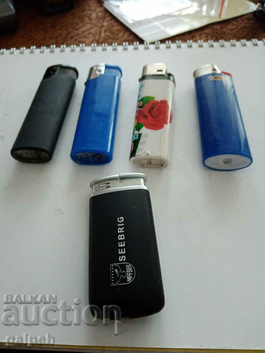GAS LIGHTERS - 10 pcs. - 5 GAS LIGHTERS - 10 pcs. - 5