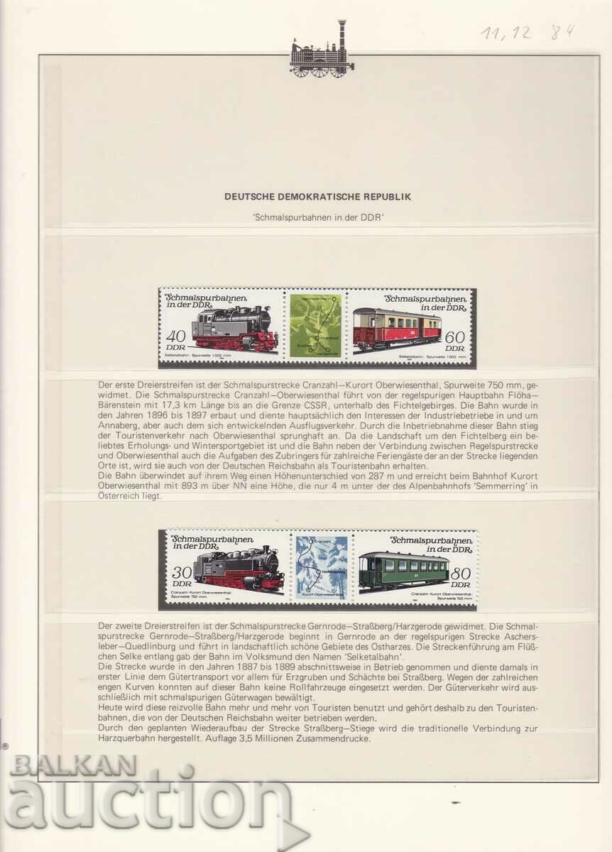 Produce trenuri locomotive RDG 1984