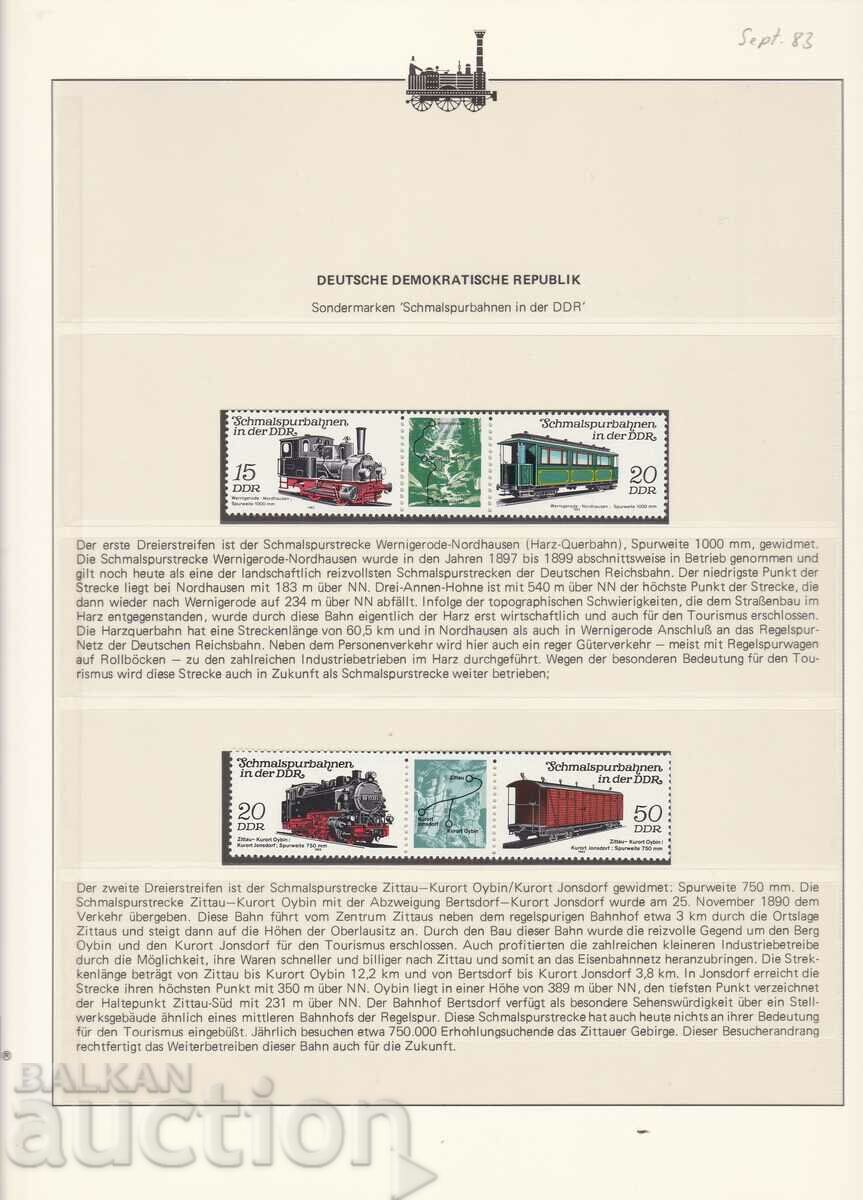Makes Trains Locomotives GDR 1983