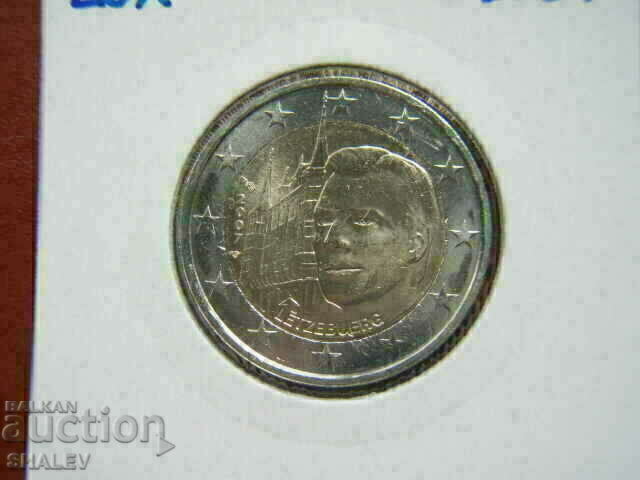 Delivery of 2 euro 2007 Luxembourg "Palatz" - Unc (2 euro)