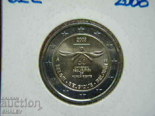 Livrarea 2 euro 2008 Belgia „60 ani” /Belgia/ - Unc (2 euro)