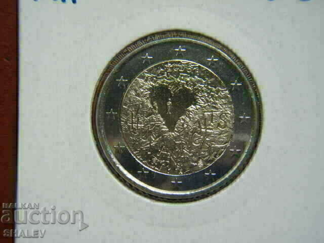 2 euro 2008 Finlanda „60 de ani” - Unc (2 euro) cu preț € 21.89 | 42.81 BGN
