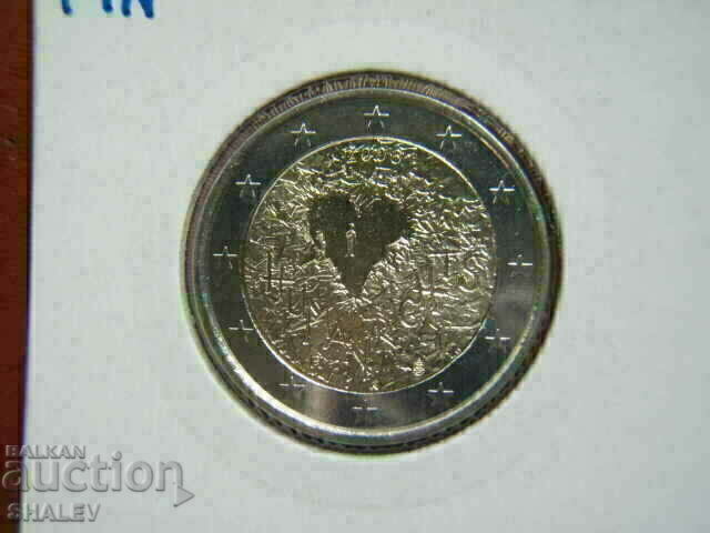 Livrarea 2 euro 2008 Finlanda „60 de ani” - Unc (2 euro)