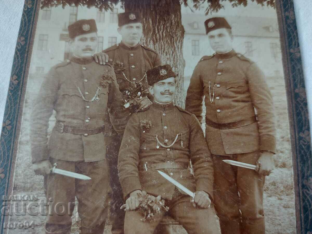 СТАРА ВОЕННА ФОТОГРАФИЯ - КАРТОН - 7