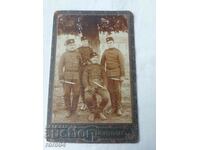 СТАРА ВОЕННА ФОТОГРАФИЯ - КАРТОН