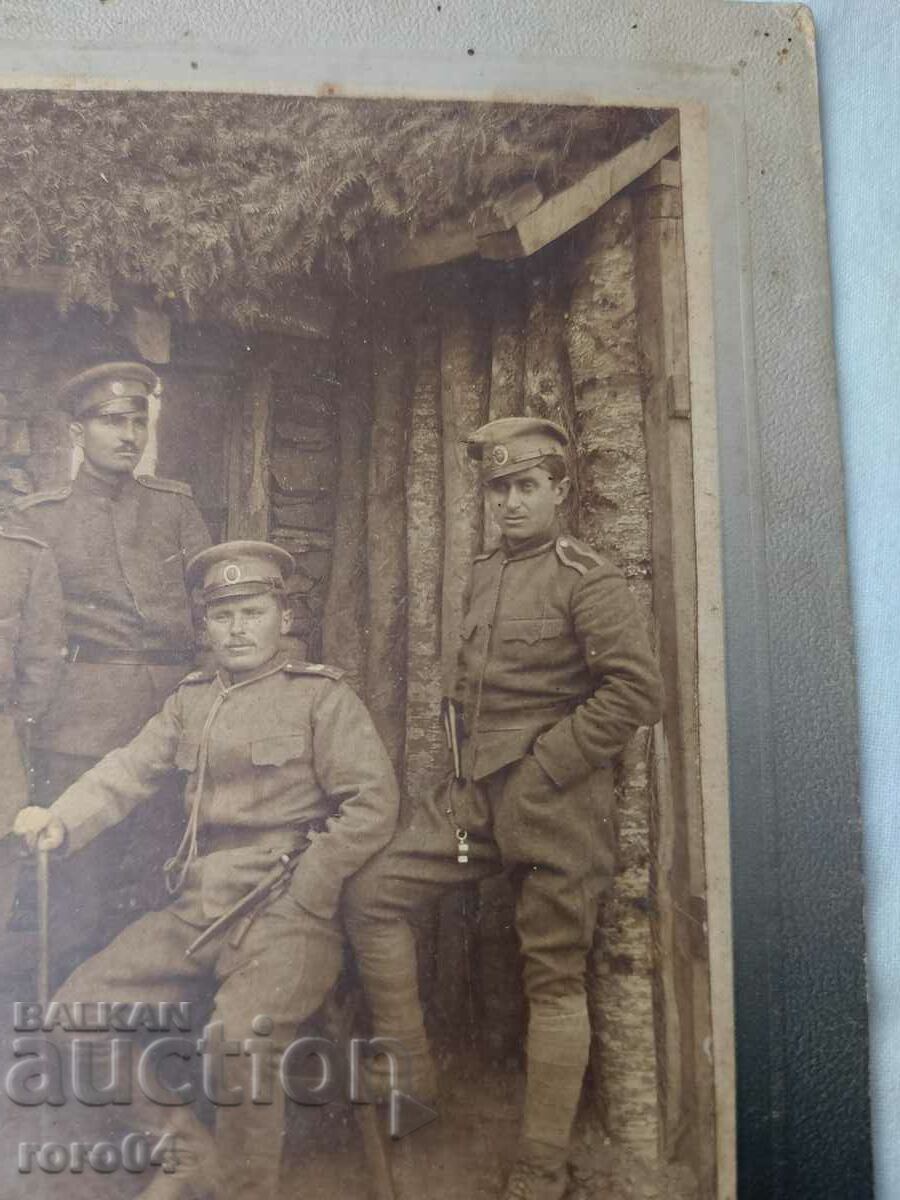 СТАРА ВОЕННА ФОТОГРАФИЯ - КАРТОН - 6