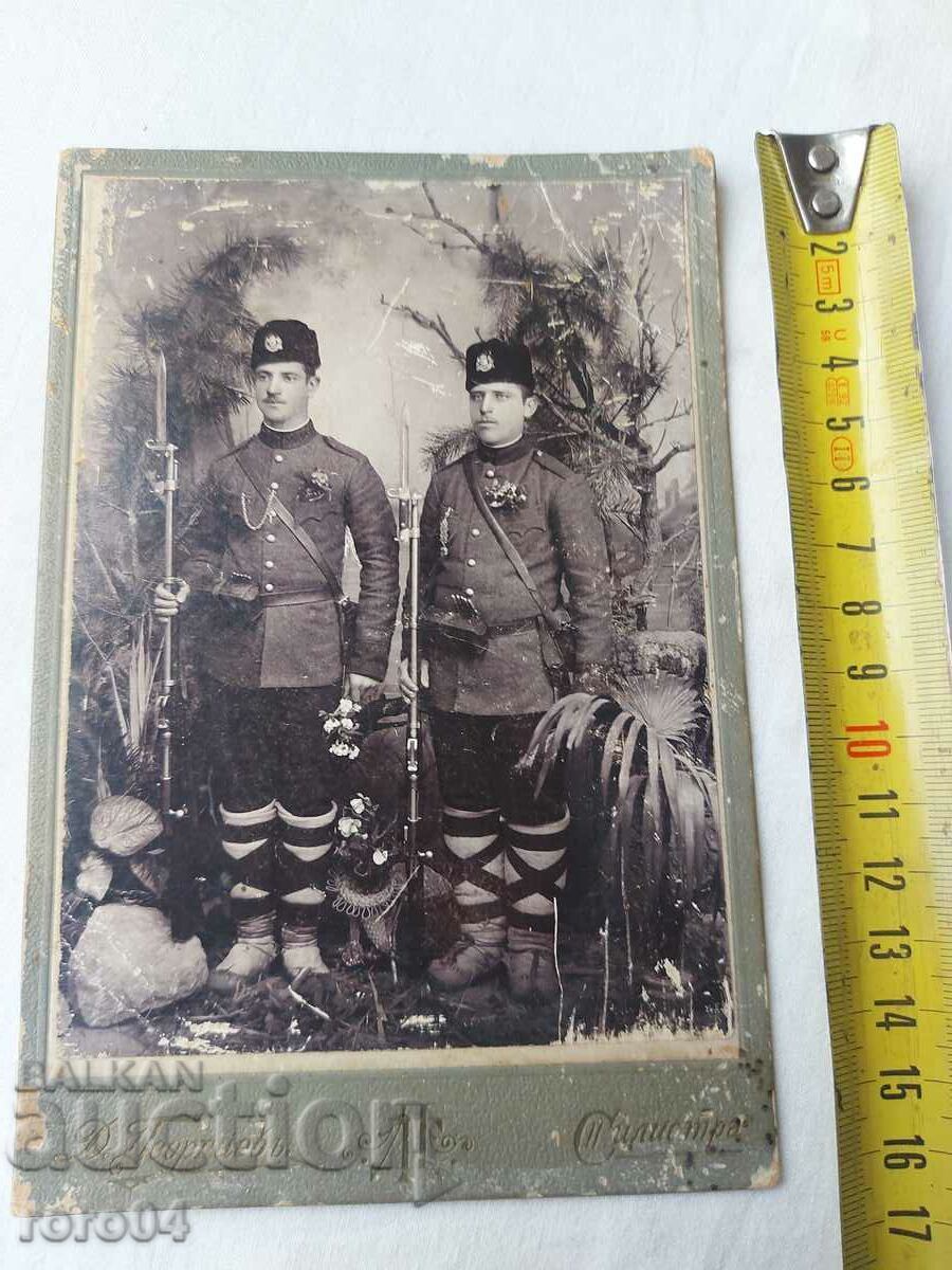 СТАРА ВОЕННА ФОТОГРАФИЯ - КАРТОН с цена € 28.99 | 56.70 лв.