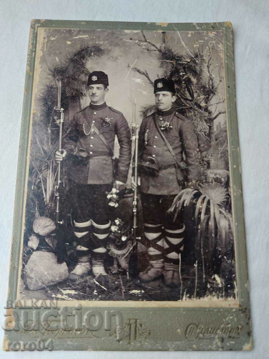 СТАРА ВОЕННА ФОТОГРАФИЯ - КАРТОН - 6