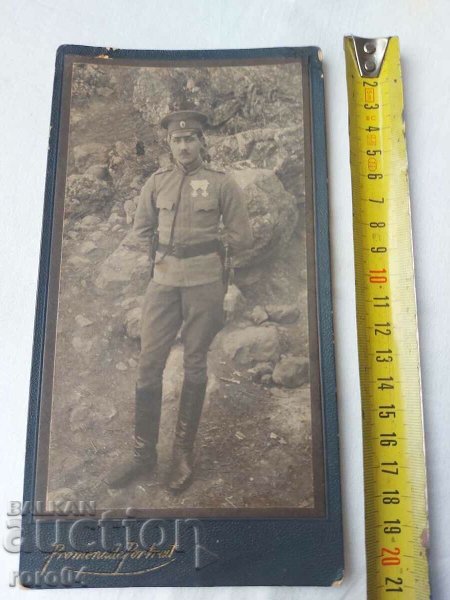 СТАРА ВОЕННА ФОТОГРАФИЯ - КАРТОН с цена € 23.99 | 46.92 лв.