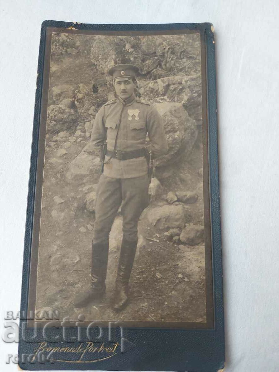 СТАРА ВОЕННА ФОТОГРАФИЯ - КАРТОН