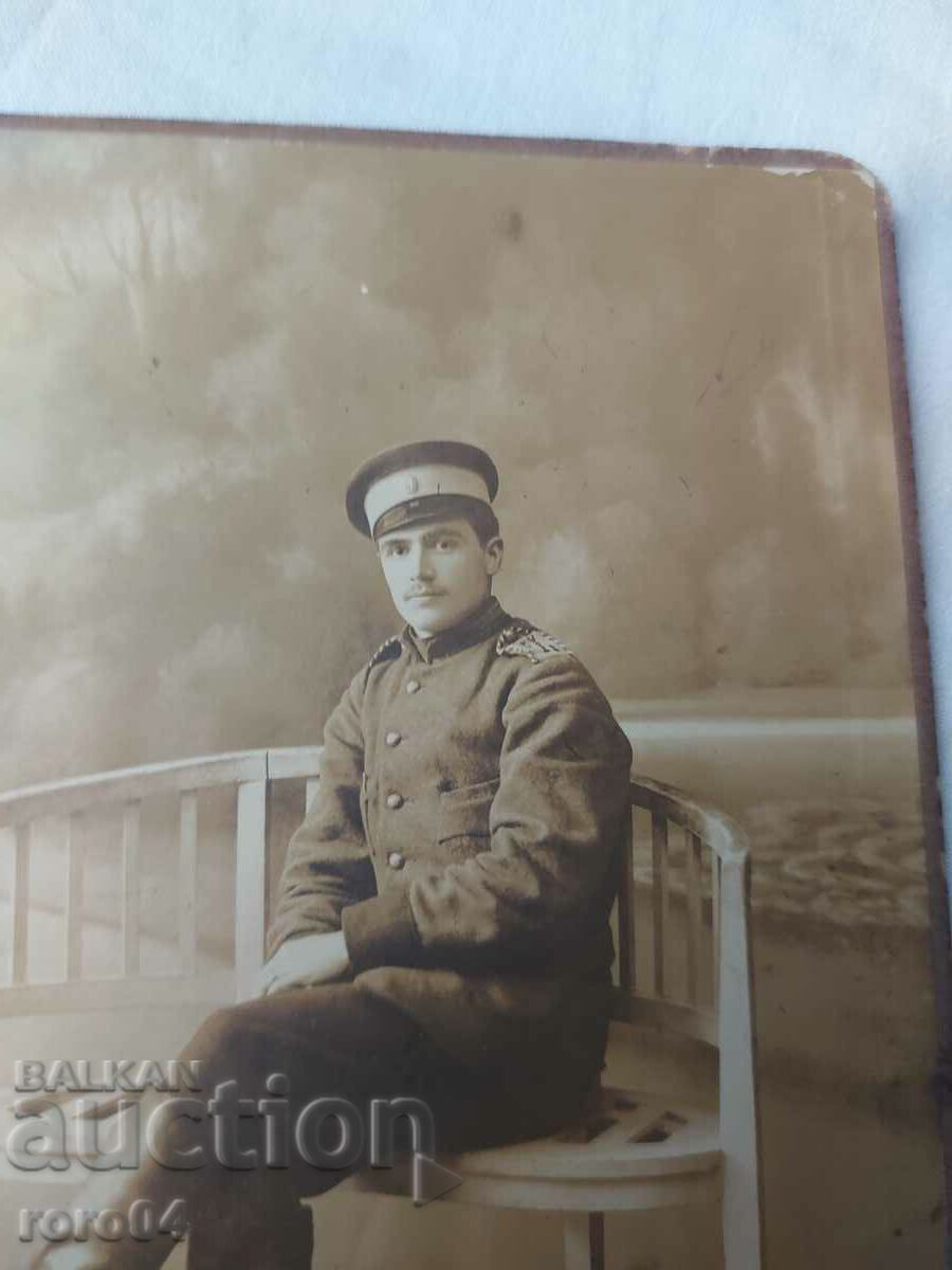СТАРА ВОЕННА ФОТОГРАФИЯ - КАРТОН - 5