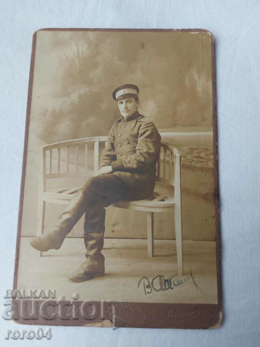 OLD MILITARY PHOTOGRAPHY - CARDBOARD