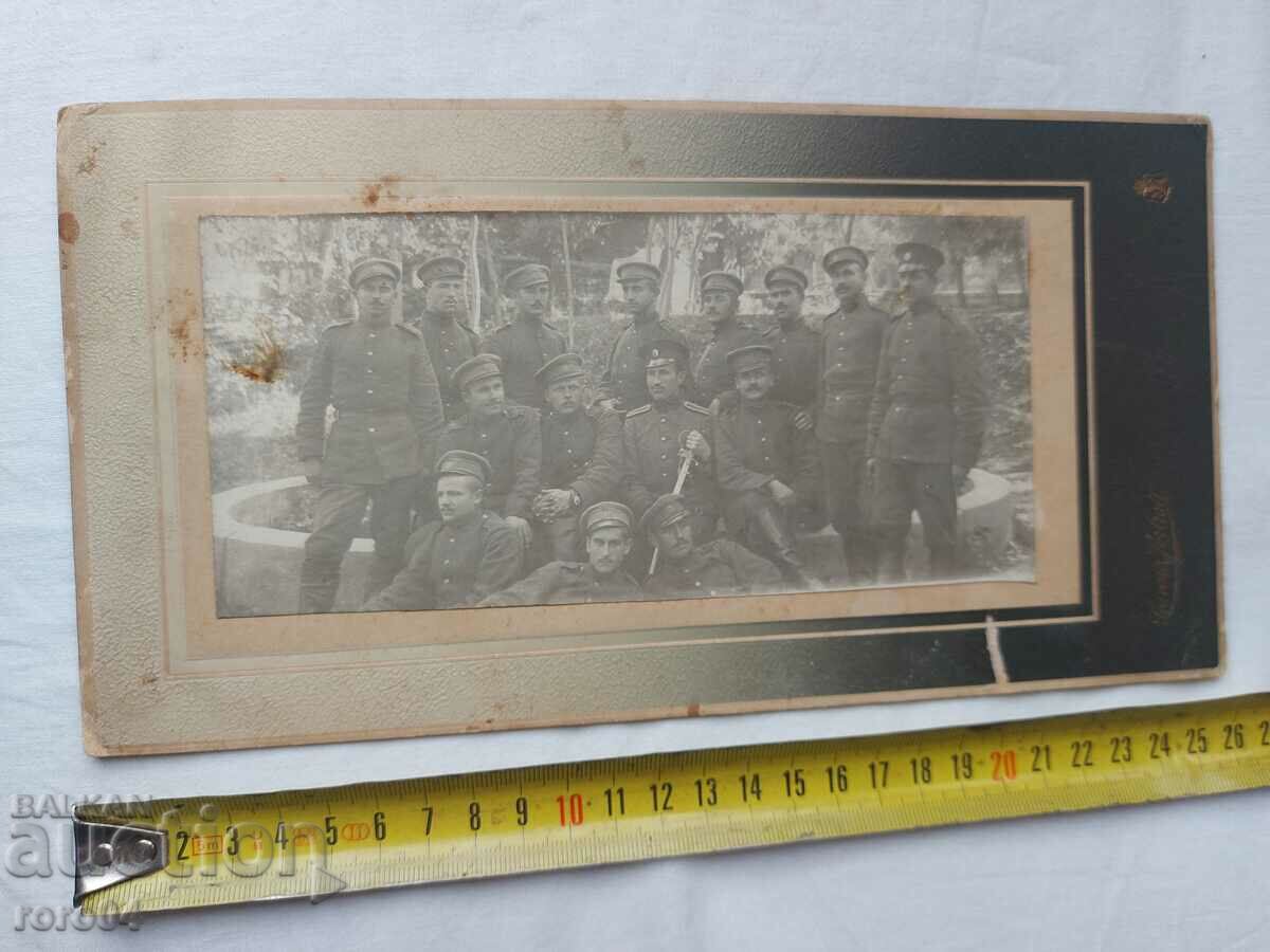 OLD MILITARY PHOTOGRAPHY - CARDBOARD