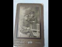OLD MILITARY PHOTOGRAPHY - CARDBOARD