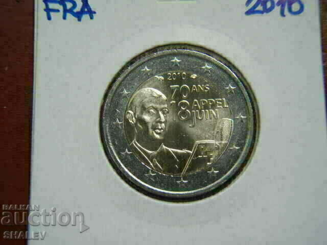 2 euro 2010 Franța „70 de ani” /Franța/ - Unc (2 euro)