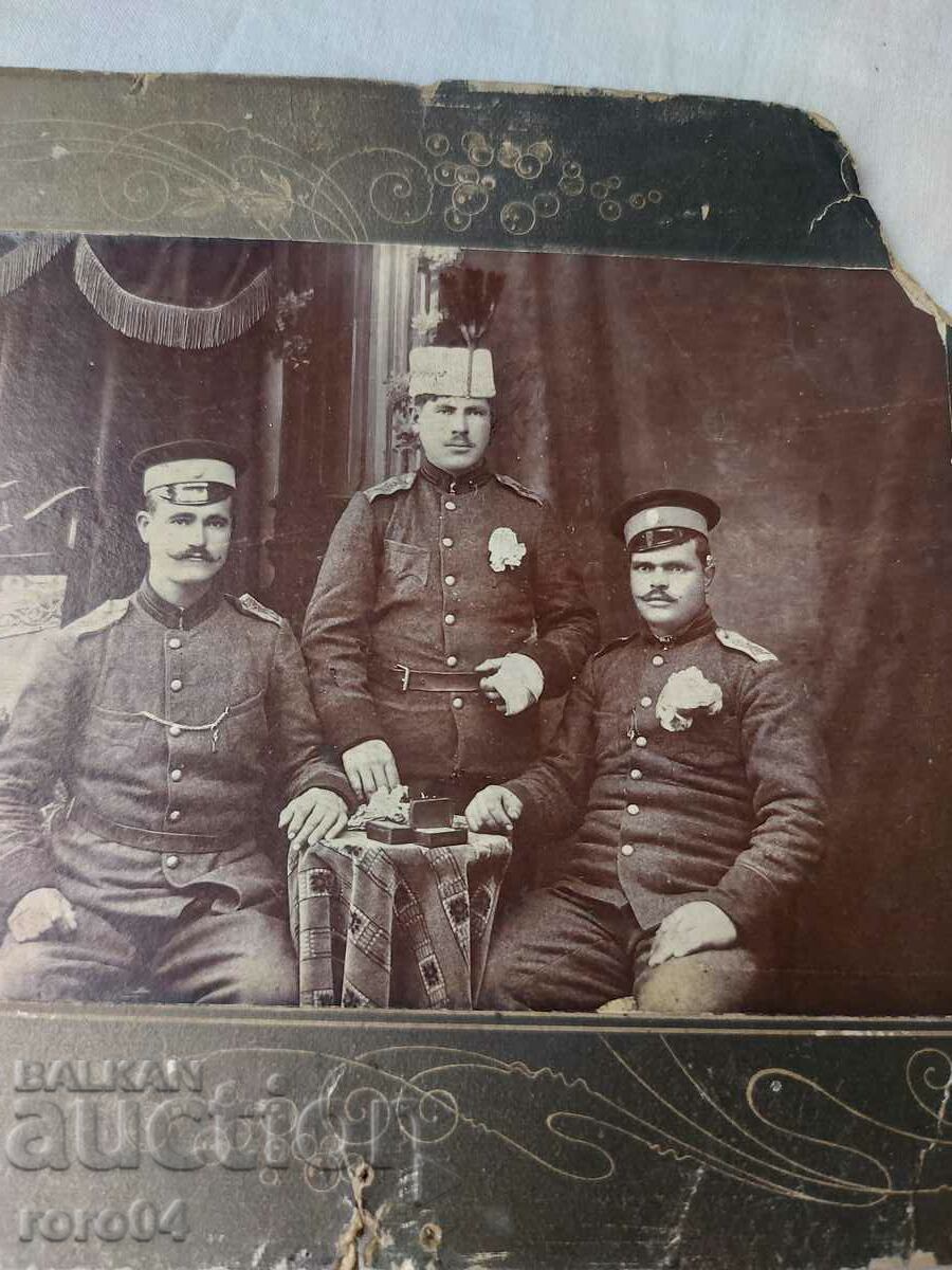 OLD MILITARY PHOTOGRAPHY - CARDBOARD with price 45.00 BGN | € 23.01 OLD MILITARY PHOTOGRAPHY - CARDBOARD with price 45.00 BGN | € 23.01