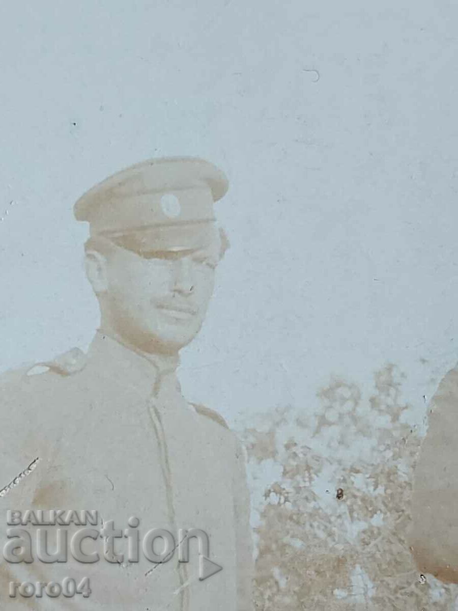 FOTOGRAFIE MILITARĂ VECHE – CARTON - 5 FOTOGRAFIE MILITARĂ VECHE – CARTON - 5