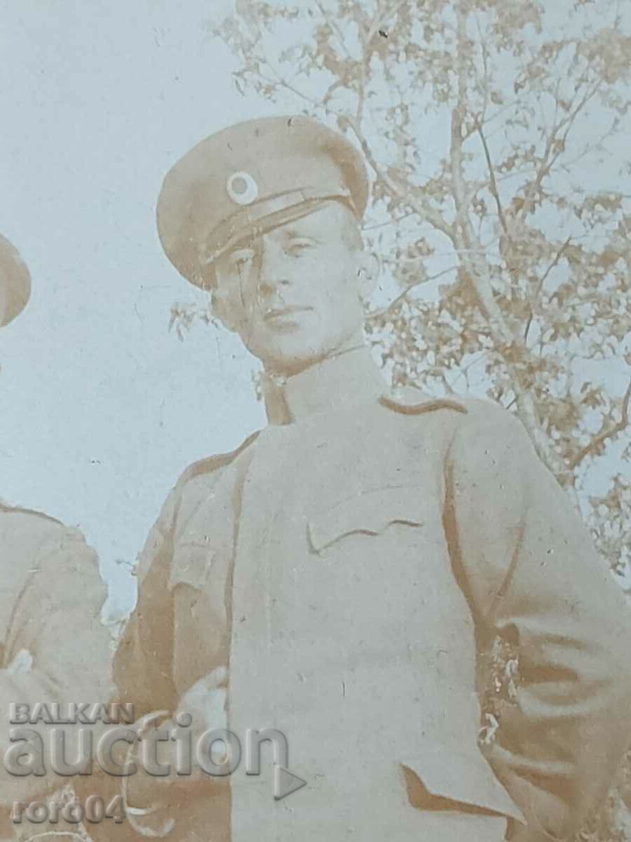 FOTOGRAFIE MILITARĂ VECHE – CARTON - 6 FOTOGRAFIE MILITARĂ VECHE – CARTON - 6