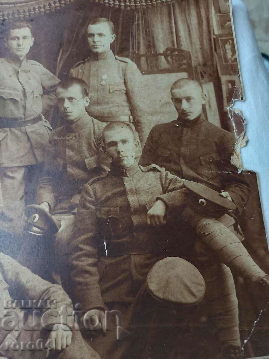 Доставка на СТАРА ВОЕННА ФОТОГРАФИЯ - КАРТОН
