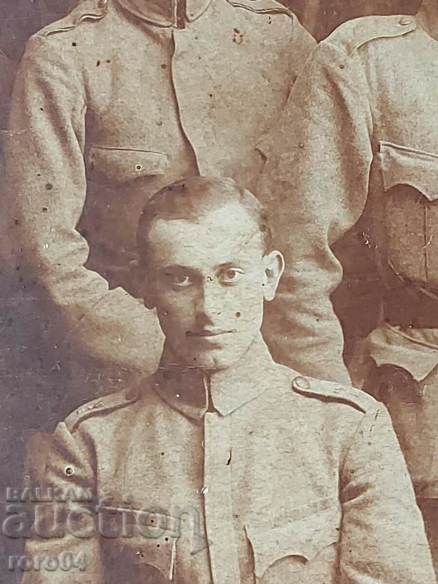 СТАРА ВОЕННА ФОТОГРАФИЯ - КАРТОН - 6