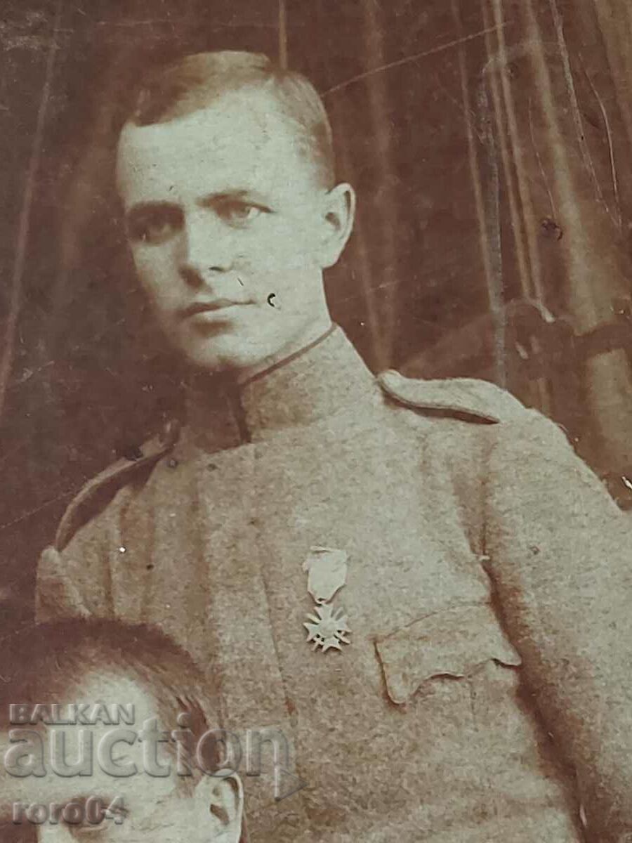 СТАРА ВОЕННА ФОТОГРАФИЯ - КАРТОН - 7