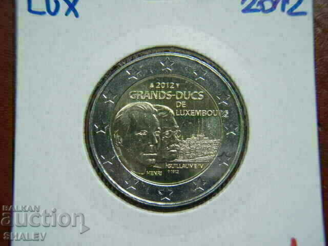 2 euro 2012 Luxembourg "Grands Ducs" /1/ Luxembourg (2 euro) with price 12.89 BGN | € 6.59 2 euro 2012 Luxembourg "Grands Ducs" /1/ Luxembourg (2 euro) with price 12.89 BGN | € 6.59