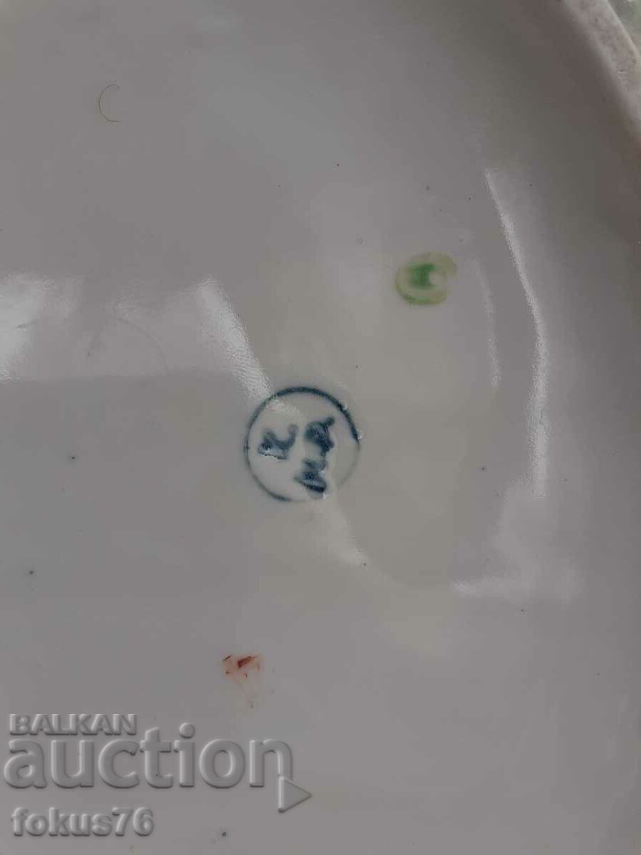 Large bowl Bulgarian porcelain with markings - 5
