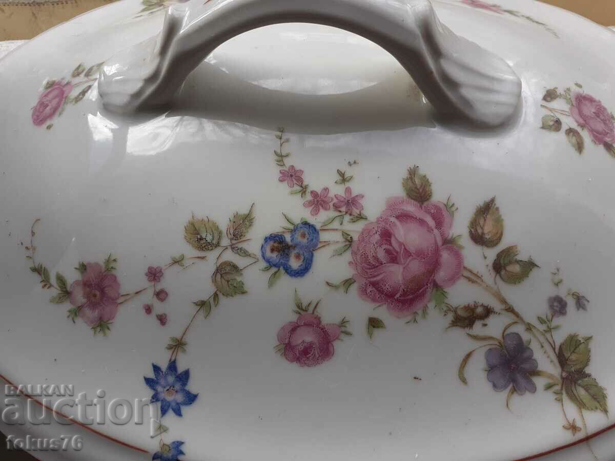 Large bowl Bulgarian porcelain with markings - 7