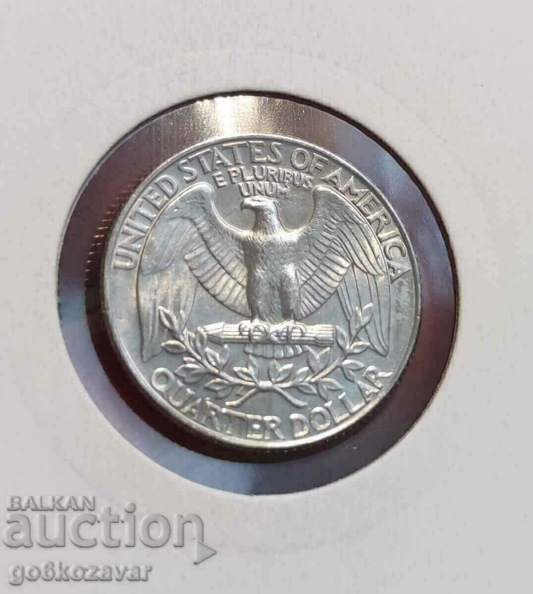 United States of America 25 Cents 1988 UNC with price 3.10 BGN | € 1.59 United States of America 25 Cents 1988 UNC with price 3.10 BGN | € 1.59