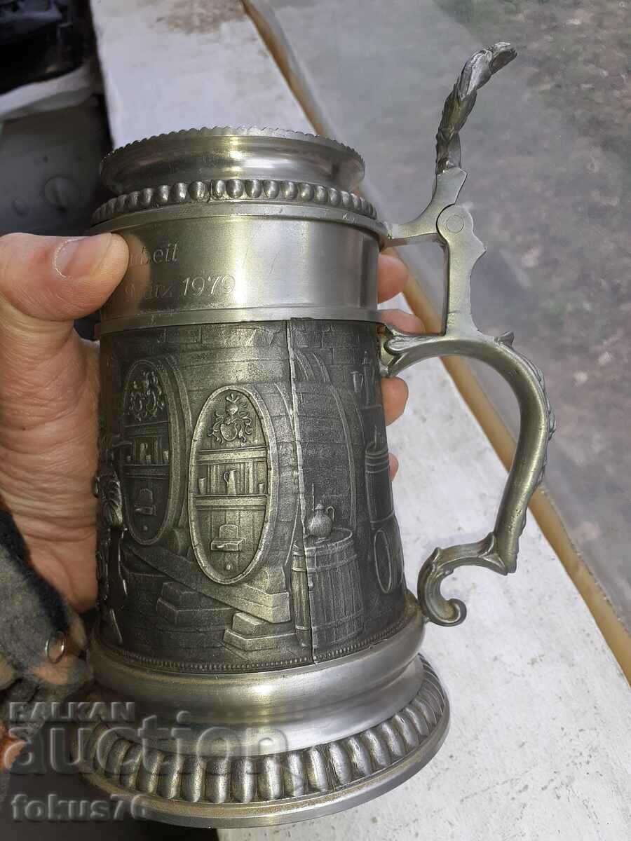 A great old collectible German beer mug - 6 A great old collectible German beer mug - 6