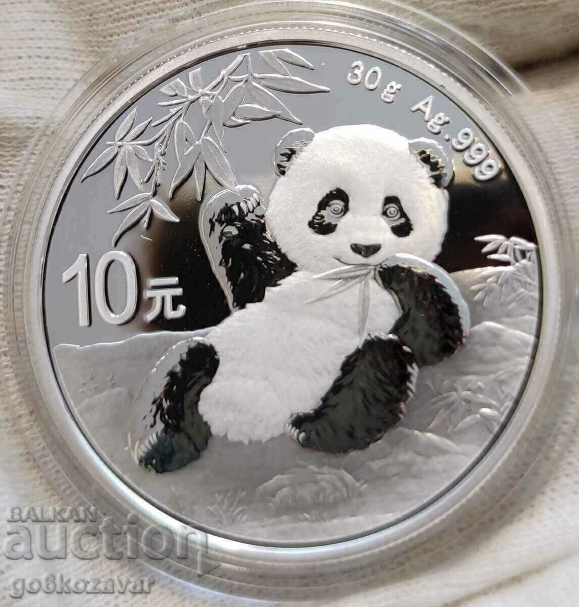 China 10 Yuan 2020 Silver PROOF UNC 30g 999.9
