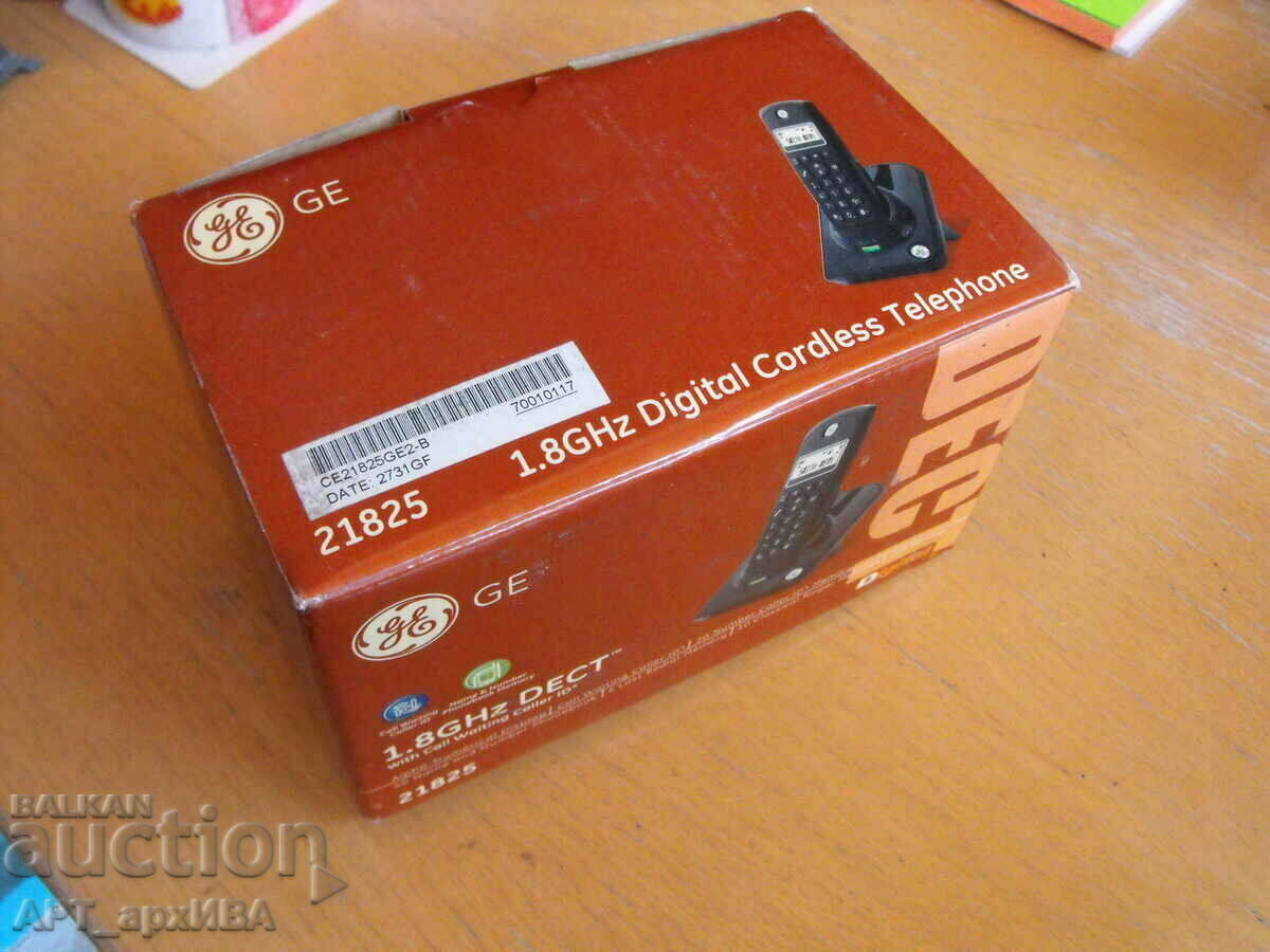 Telefon fix GE, în cutie nedeschisă. cu preț 12.50 BGN | € 6.39
