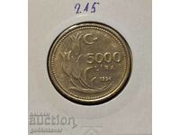 Turcia 5000 lire 1994