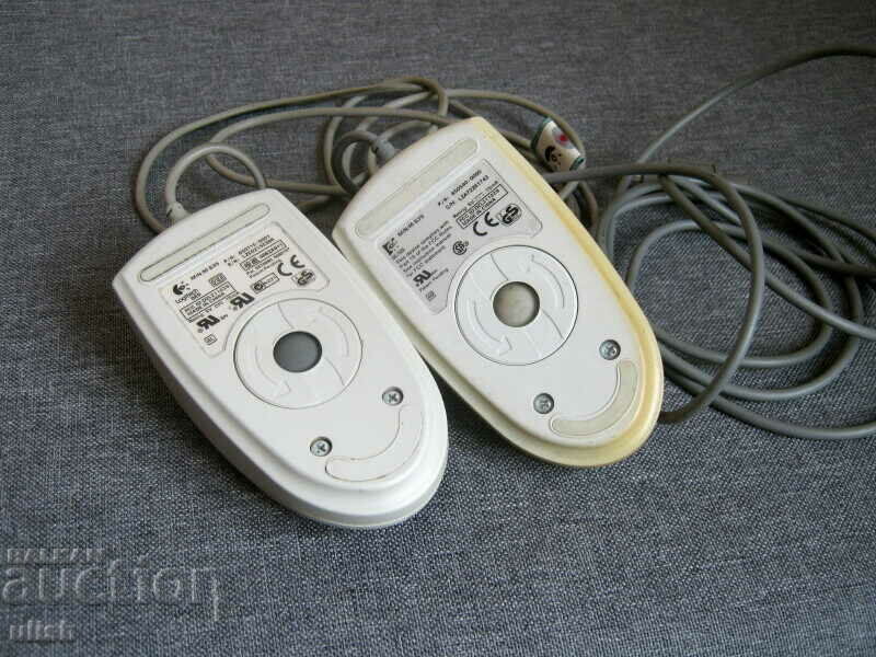 Old computer mouse Logitech 2 pcs. with price 20.00 BGN | € 10.23