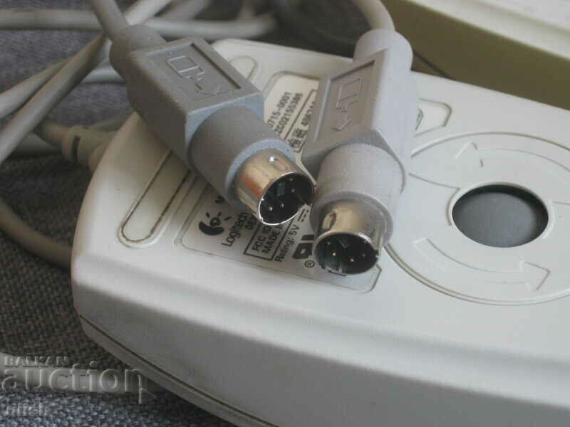 Auction  Old computer mouse Logitech 2 pcs.