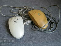 Old computer mouse Logitech 2 pcs.