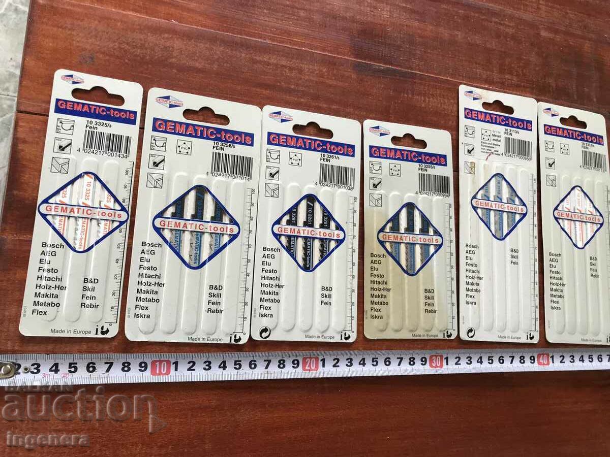 Delivery of JIG SAW KNIFE "GEMATIC"-FOR FEIN-28 BR METAL WOOD