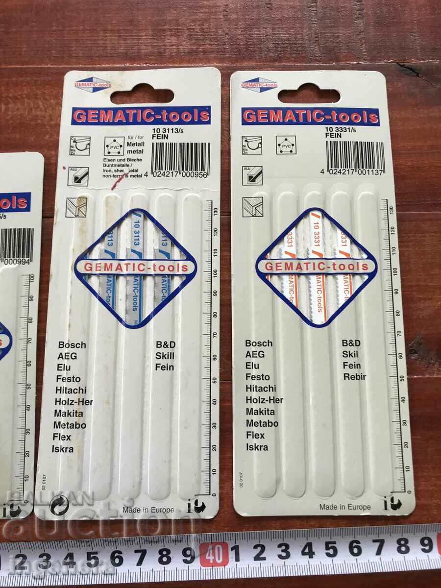 JIG SAW KNIFE "GEMATIC"-FOR FEIN-28 BR METAL WOOD - 5