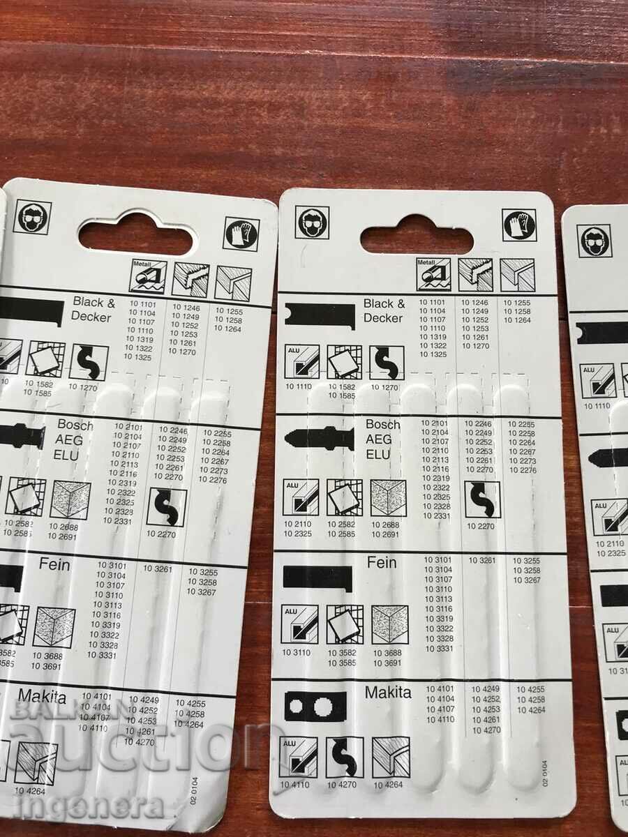 JIG SAW KNIFE "GEMATIC"-FOR FEIN-28 BR METAL WOOD - 7